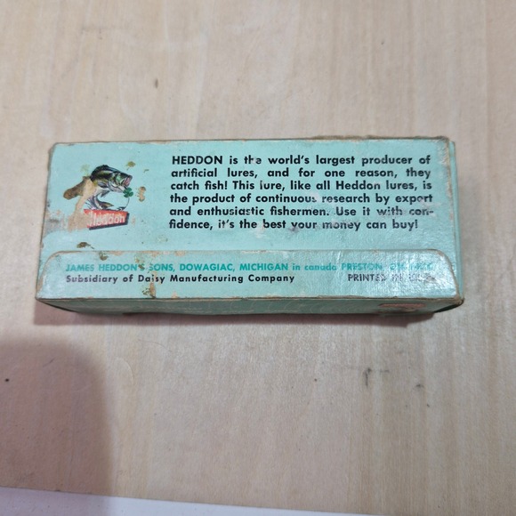 Vintage Heddon Punkinseed 9630 BGL Bluegill Fishing Lure with Original Box - Picture 9 of 9